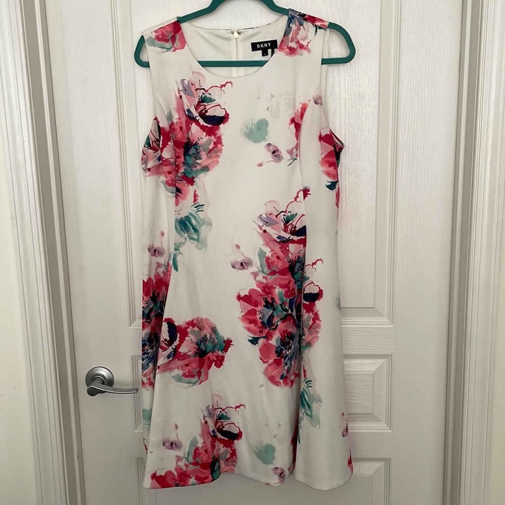 Dkny fit and flare dress